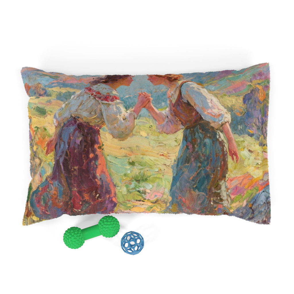 Unify or Divide! Artistic Pet Bed  Cozy Comfort for Your Furry Friend