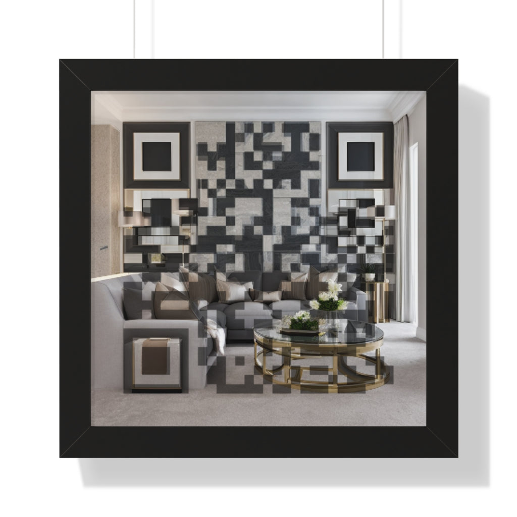 Custom QR Code Poster