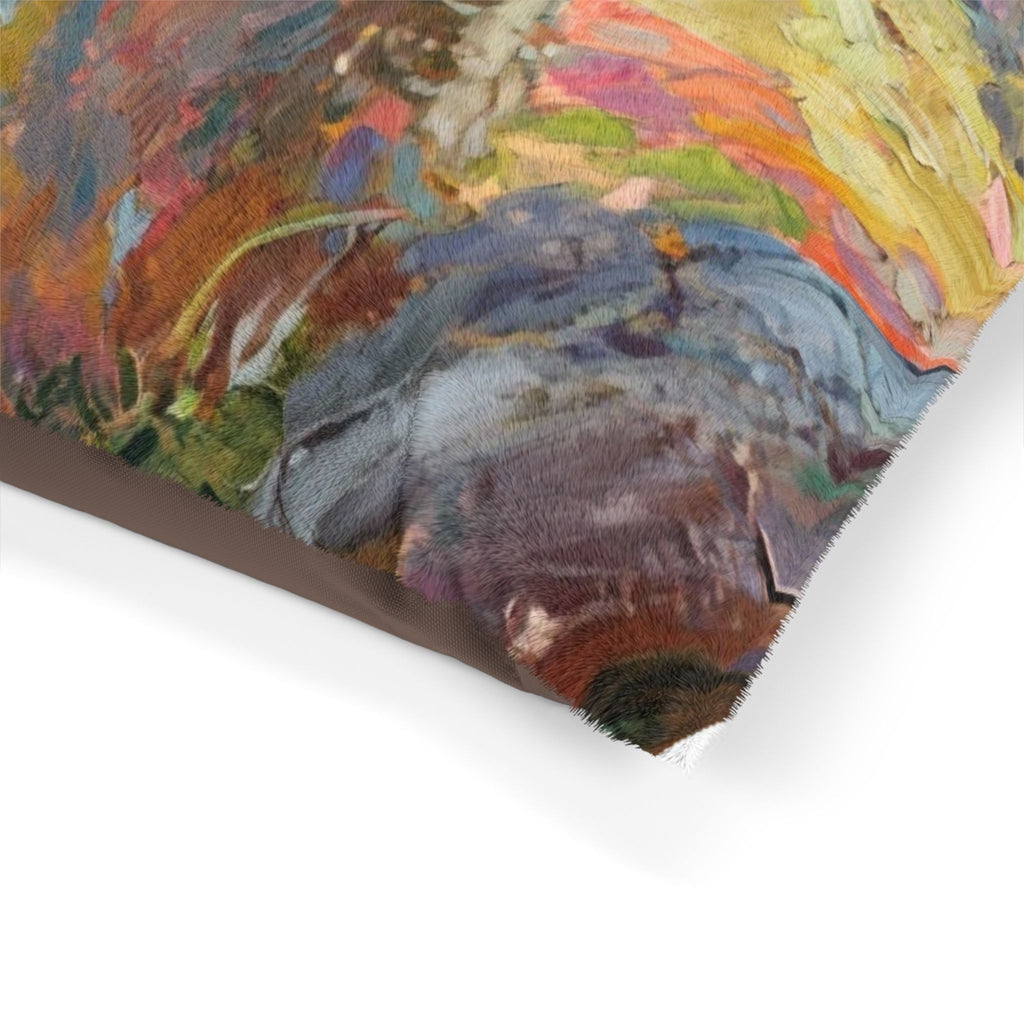 Unify or Divide! Artistic Pet Bed  Cozy Comfort for Your Furry Friend