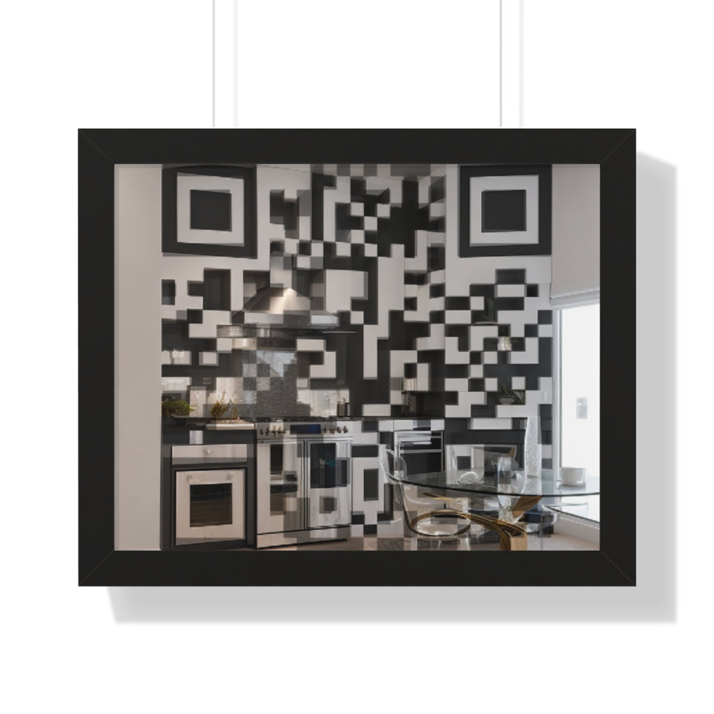 Custom QR Code Poster