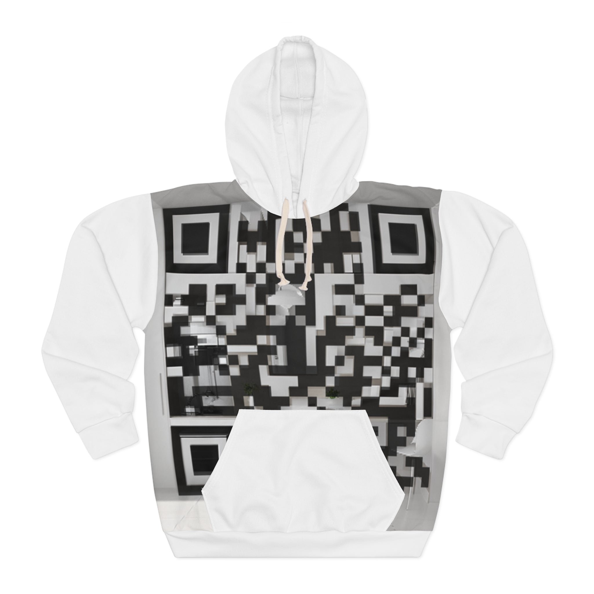 Custom QR Code Hoodie