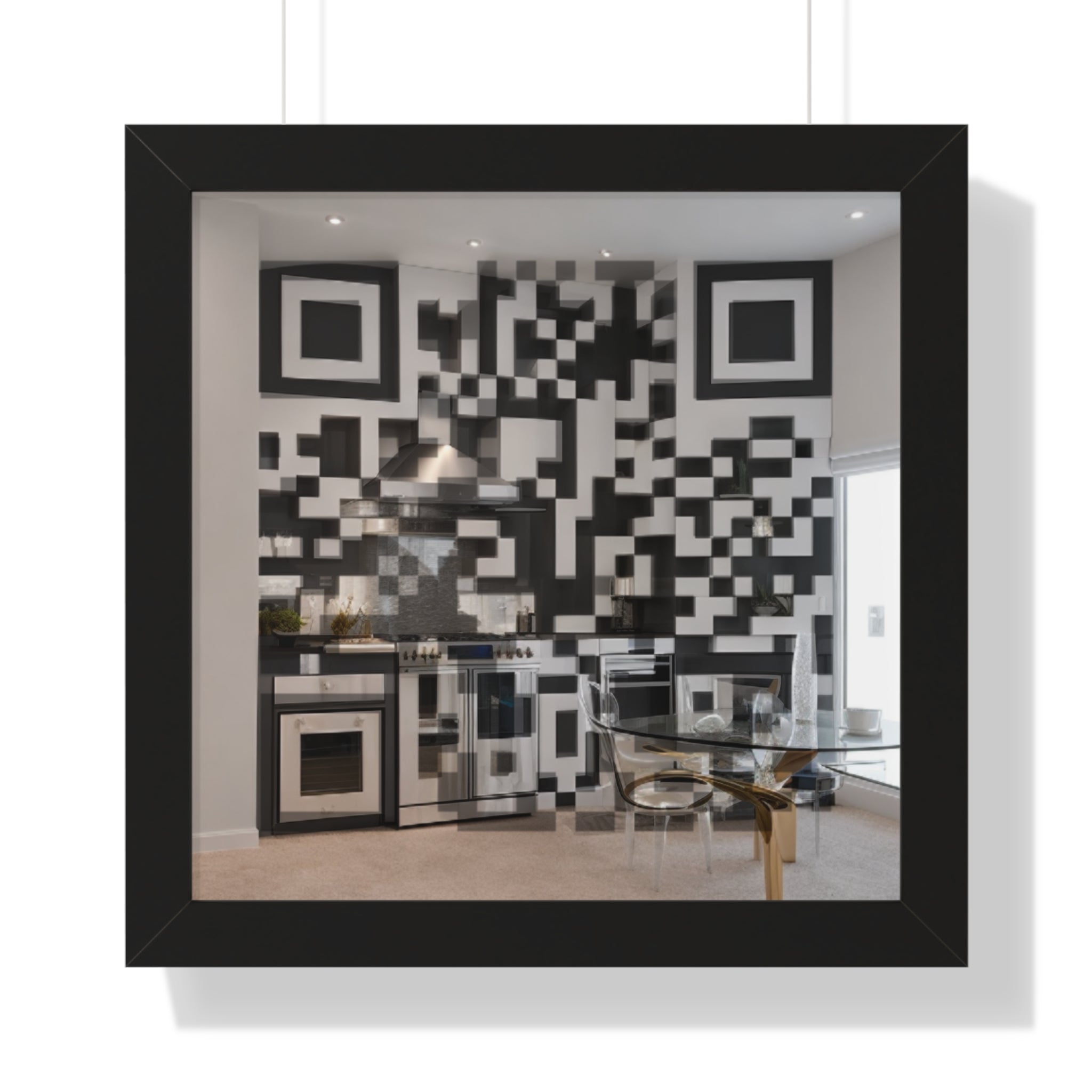 Custom QR Code Poster
