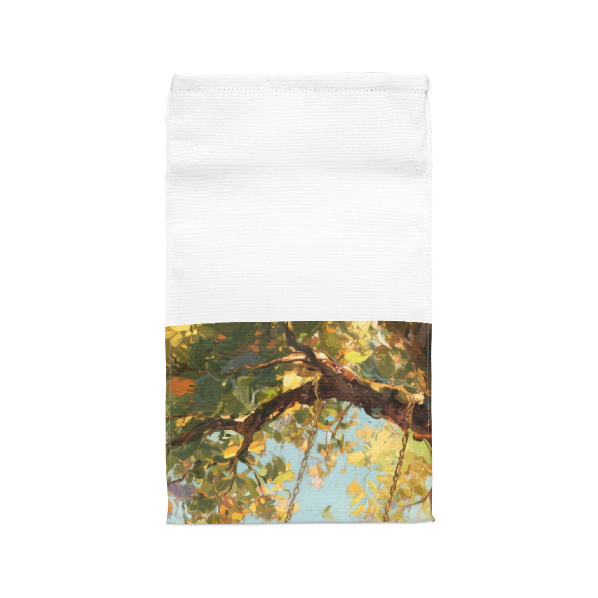 Swing High, Fly Free! Artistic Polyester Lunch Bag