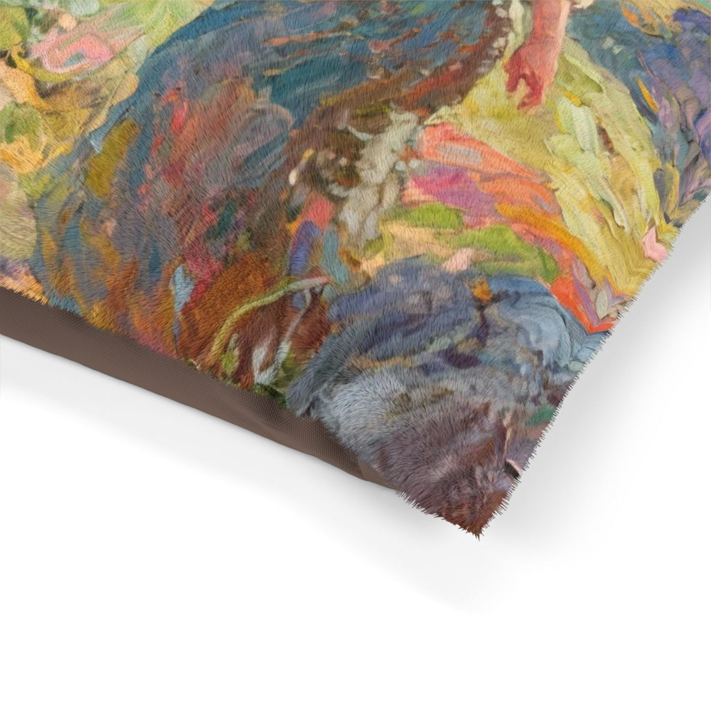 Unify or Divide! Artistic Pet Bed  Cozy Comfort for Your Furry Friend