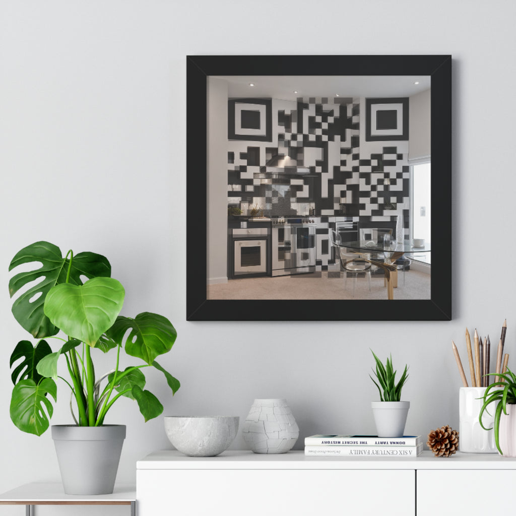 Custom QR Code Poster