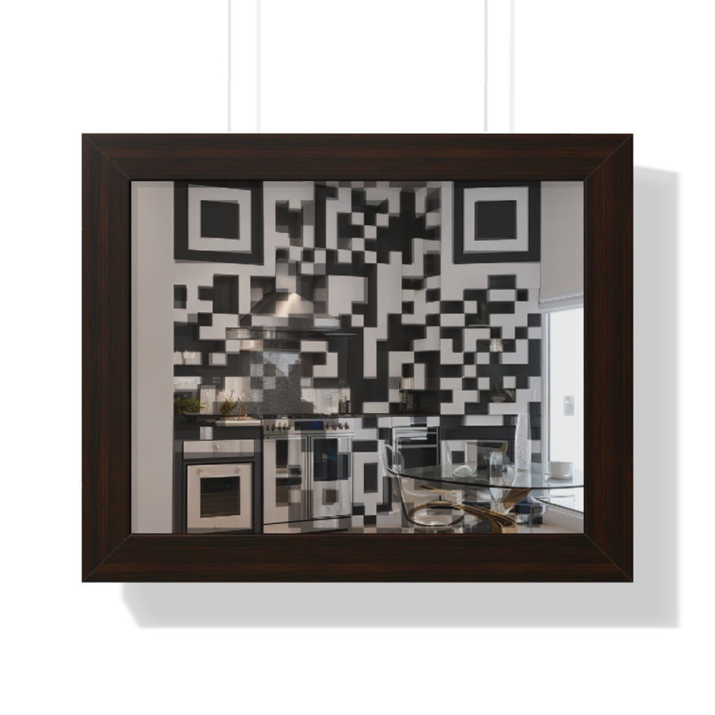 Custom QR Code Poster