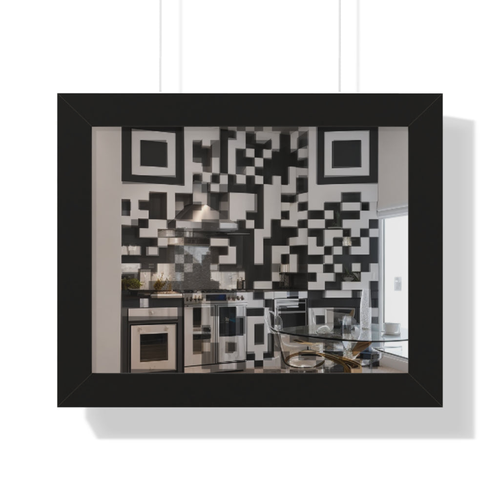 Custom QR Code Poster