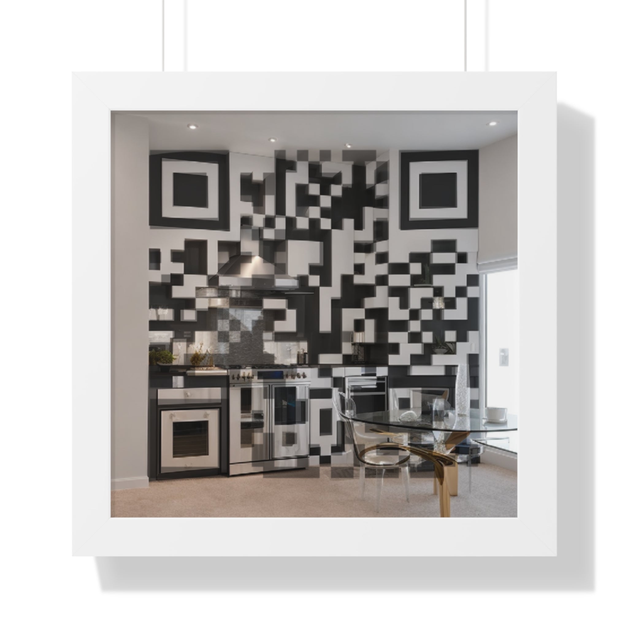 Custom QR Code Poster